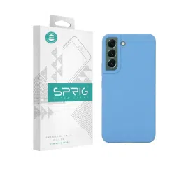 Sprig Liquid Silicone Back Cover for SAMSUNG GALAXY S22 (Blue)-picture-25