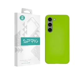 Sprig Liquid Silicone Back Cover for SAMSUNG Galaxy S23 Plus 5G (Green)-picture-45