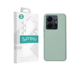 Sprig Liquid Silicone Back Cover for Vivo T1 Pro 5G (Green)-picture-29