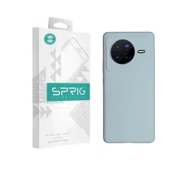 Sprig Liquid Silicone Back Cover for Vivo X80 5G (Blue)-picture-37