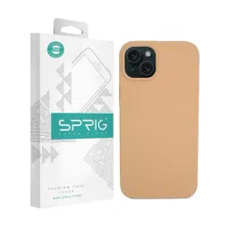 Sprig Liquid Silicone Magnetic Back Cover for Apple iPhone 15 Plus (Gold)-picture-20