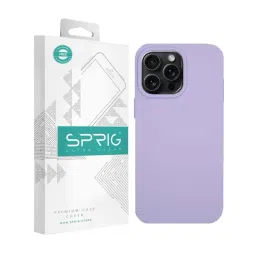 Sprig Liquid Silicone Magnetic Back Cover for APPLE iPhone 15 Pro Max (Purple)-picture-11