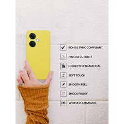 SPRIG Shock Proof OnePlus Nord CE 3 Liquid Silicone Back Case image 4