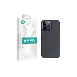 SPRIG Solid Printed iPhone 14 Pro Back Case Mobile Accessories-picture-37