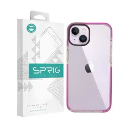 Sprig TPE PC Back Cover for Apple iPhone 13 (Transparent)-picture-47