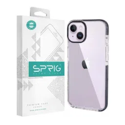 Sprig TPE PC Back Cover for APPLE iPhone 14 (Transparent)-picture-35