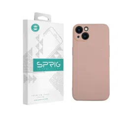 Sprig TPU Matte Back Cover for Apple iPhone 13 (Pink)-picture-12