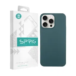 Sprig TPU Matte Back Cover for APPLE iPhone 15 Pro Max (Green)-picture-38