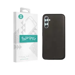 Sprig TPU Matte Back Cover for SAMSUNG GALAXY A34 5G (Black)-picture-13