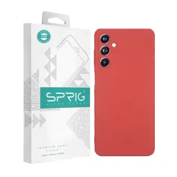 Sprig TPU Matte Back Cover for Samsung Galaxy M34 5G (Red)-picture-41