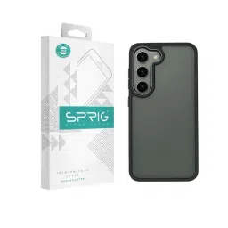 Sprig Translucent Back Cover for SAMSUNG Galaxy S23 5G (Black)-picture-13