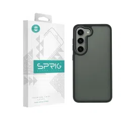 Sprig Translucent Back Cover for SAMSUNG Galaxy S23 5G (Black)-picture-12