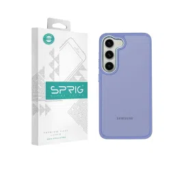 Sprig Translucent Back Cover for SAMSUNG Galaxy S23 5G (Purple) image 1