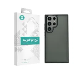 Sprig Translucent Back Cover for SAMSUNG Galaxy S23 Ultra 5G (Black)-picture-20