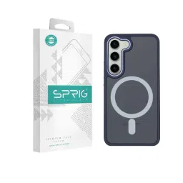 Sprig Translucent Magnetic Back Cover for SAMSUNG Galaxy S23 5G (Blue)-picture-22