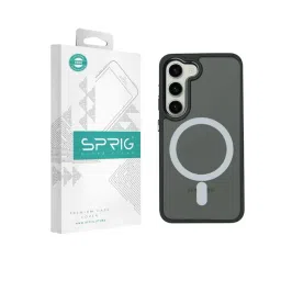 Sprig Translucent Magnetic Back Cover for SAMSUNG Galaxy S23 Plus 5G (Black)-picture-27