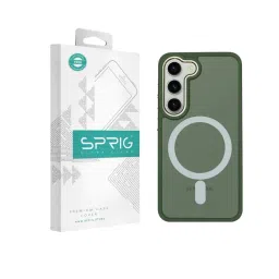 Sprig Translucent Magnetic Back Cover for SAMSUNG Galaxy S23 Plus 5G (Green)-picture-25