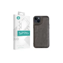 SPRIG Unisex Leather iPhone 14 Plus Impact Resistant Back Case-image-48