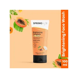 Spring H2O Brightening Complete Face Wash With Papaya Extract - 100 ml-picture-30