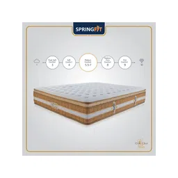 Springfit White Queen Mattress image 2