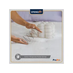 Springfit White Single Mattress image 3