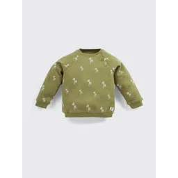SPROG COLLECTION Kids Green Printed Round-Neck Sweatshirt-picture-20