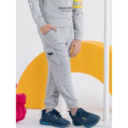 SPUNKIES Boys Printed Mid Rise Joggers-picture-11