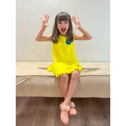 SPUNKIES Girls Corsage A-Line Cotton Dress-picture-26