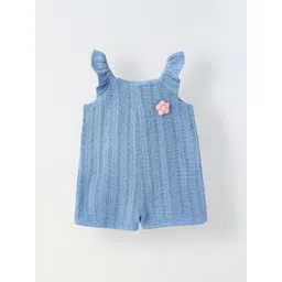 SPUNKIES Infant Girls Crochet Cotton Romper-picture-32