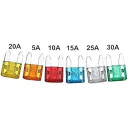 SPYCLOUD Car Mini Blade Fuse Set | Small Fuses 5, 10, 15, 20, 25, 30 Amp | 12 Pieces-image-5