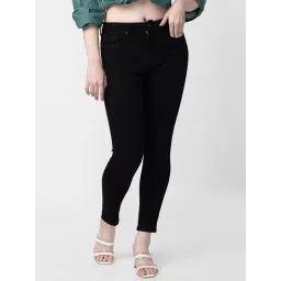 Spykar Black Cotton Mid Rise Jeans-picture-18
