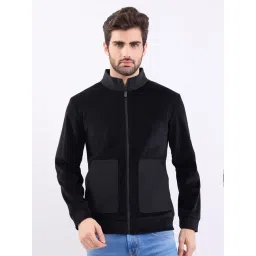 Spykar Black Cotton Poly Regular Fit Sweatshirt-picture-33