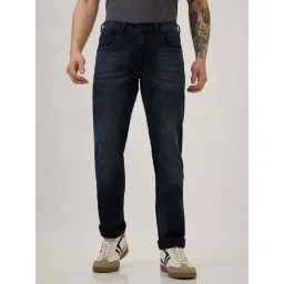 Spykar Black Cotton Regular Fit Jeans-picture-22