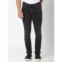 Spykar Black Cotton Slim Fit Jeans-picture-48