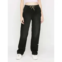 Spykar Black Cotton Wide Leg Fit Jeans-picture-30