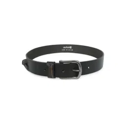 Spykar Black Leather Casual Belt For Men-picture-36