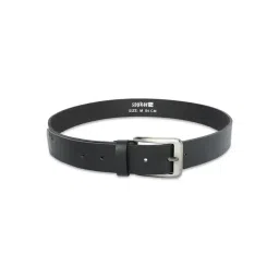 Spykar Black Leather Casual Belt For Men-picture-32