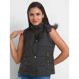 Spykar Black Regular Fit Jacket-picture-13