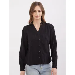 Spykar Black Regular Fit Shirt-picture-41