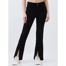 Spykar Black Solid High Rise Jeans-picture-39