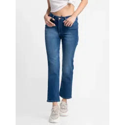 Spykar Blue Cotton Mid Rise Jeans-picture-17