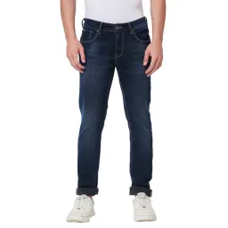 Spykar Blue Cotton Skinny Fit Jeans-picture-21