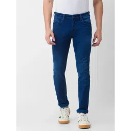 Spykar Blue Cotton Skinny Fit Jeans-picture-34