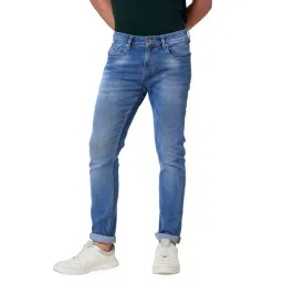 Spykar Blue Cotton Skinny Fit Jeans-picture-33