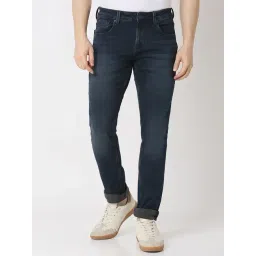Spykar Blue Cotton Slim Fit Jeans-picture-29