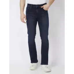 Spykar Blue Indigo Cotton Comfort Fit Jeans-picture-26