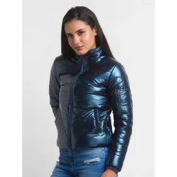 Spykar Blue Regular Fit Jacket-picture-48