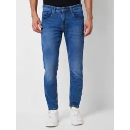 Spykar Blue Slim Fit Jeans-picture-28