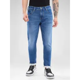 Spykar Blue Slim Fit Jeans-picture-22