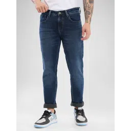 Spykar Blue Slim Fit Jeans-picture-38